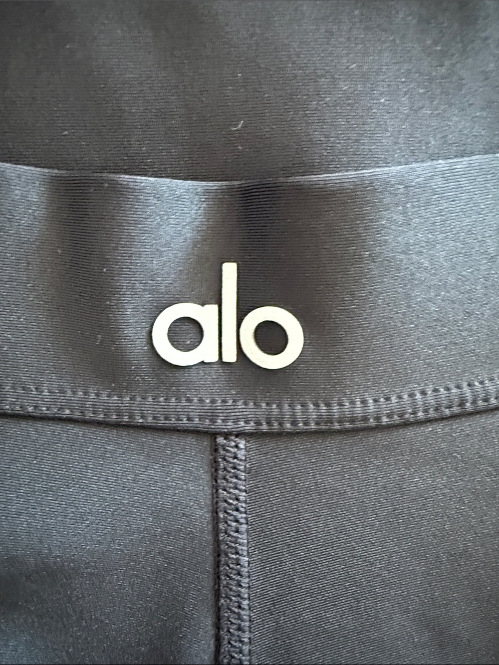 ALO Yoga Black High-Waist Performance Leggings and zip up set - Picture 4 of 16